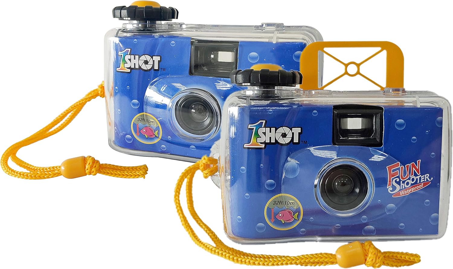 1 Shot Waterproof Disposable Camera - 35mm Underwater - 27 Exposures - ASA/ISO400 Color Film - Single-Use for Vacation, Snorkeling, Watersports - 2-Pack - Image 4