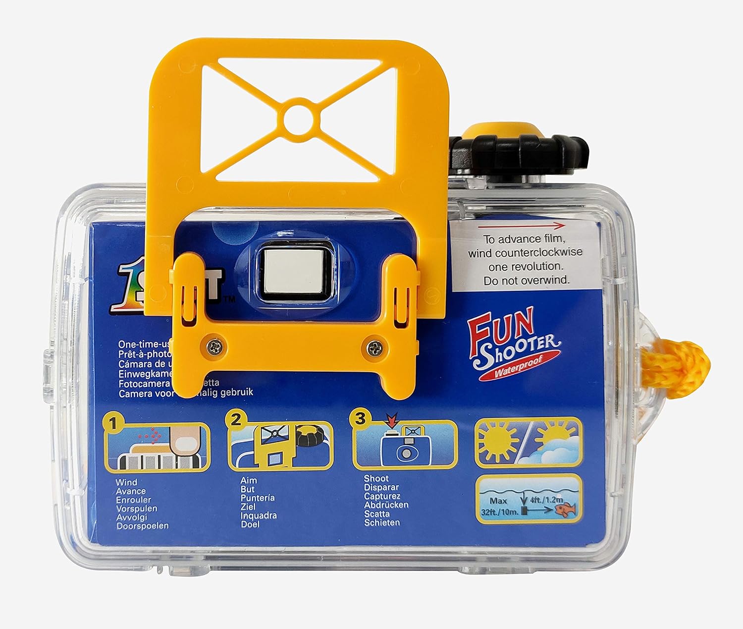 1 Shot Waterproof Disposable Camera - 35mm Underwater - 27 Exposures - ASA/ISO400 Color Film - Single-Use for Vacation, Snorkeling, Watersports - 2-Pack - Image 5