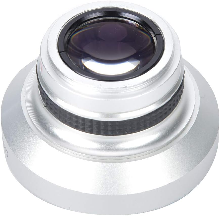 37mm Fisheye Lens 989 Silver Strong Applicability 0.25X Super Fisheye Additional Lens for Camera Lenses - Image 4