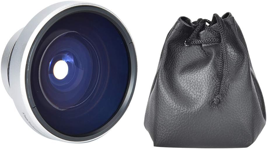 37mm Fisheye Lens 989 Silver Strong Applicability 0.25X Super Fisheye Additional Lens for Camera Lenses - Image 7
