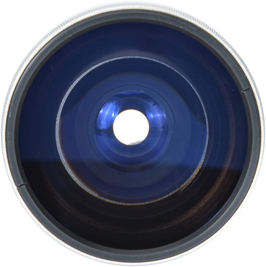 37mm Fisheye Lens 989 Silver Strong Applicability 0.25X Super Fisheye Additional Lens for Camera Lenses - Image 8