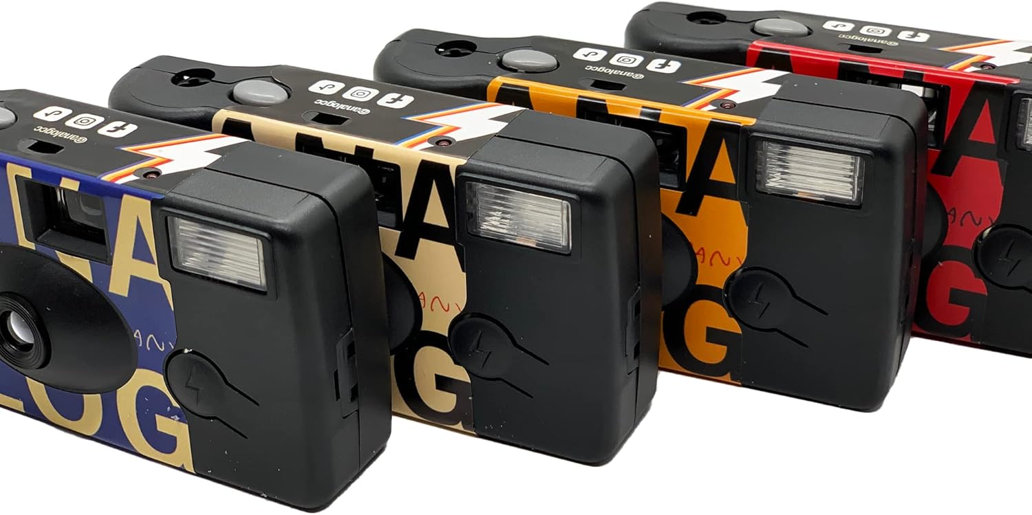 Analog Disposable Camera w/Flash + Development & Digital Uploads (Tan) | 35mm Film Single-Use Camera, 24 Exposures, Pictures Sent to Your Phone - Image 3