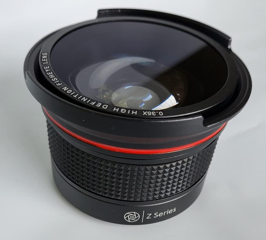 Panoramic HD 49mm Fisheye Lens with Macro for Olympus OM 50mm F/1.8 Lens (49mm Compatible) - Image 4
