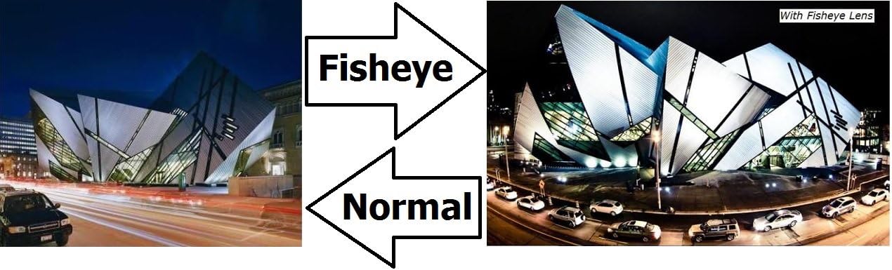 Panoramic HD 49mm Fisheye Lens with Macro for Olympus OM 50mm F/1.8 Lens (49mm Compatible) - Image 5